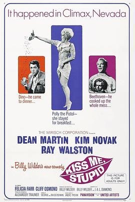 《红唇相吻》电影在线观看免费高清_完整版 (1964) 海报